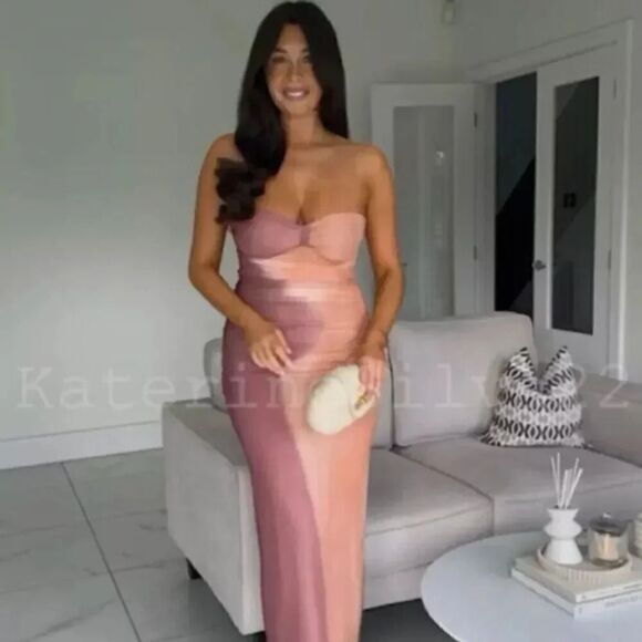 ZARA‎ PRINTED TULLE DRESS - Picture 2 of 16